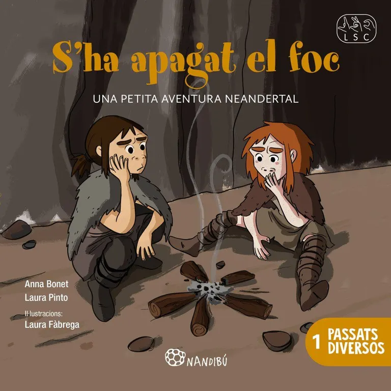 El jaciment de la Roca dels Bous a Sant Llorenç de Montgai acull la primera presentació del conte infantil "S'ha apagat el foc", editat pel segell lleidatà Nandibú