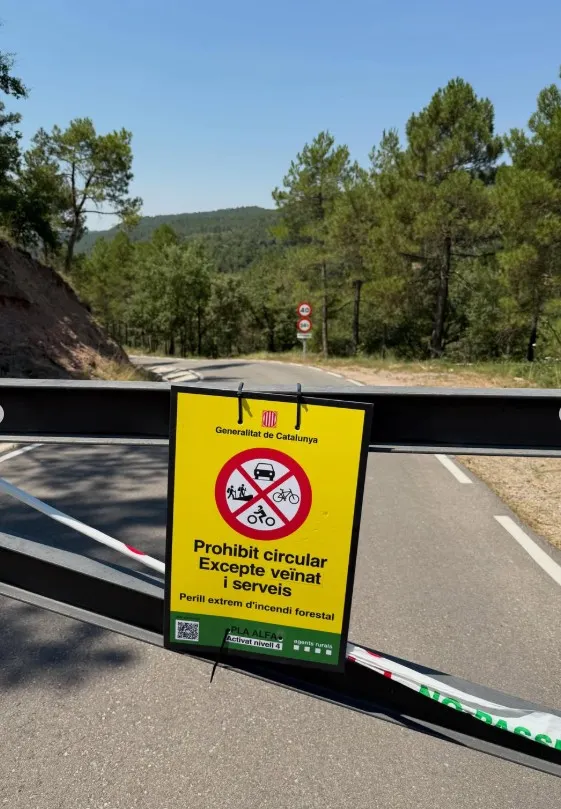 El tancament de la Ribera Salada es mantindrà almenys durant tot el cap de setmana