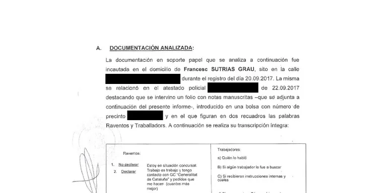 Europa Press assegura que Francesc Sutrias podria haver destruït proves de l’1-O