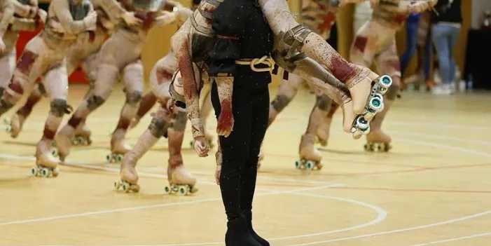 Gemma Cuyàs, fisioterapeuta del CF Caldes, rumb a Colòmbia per participar al Mundial de grups de xou de patinatge