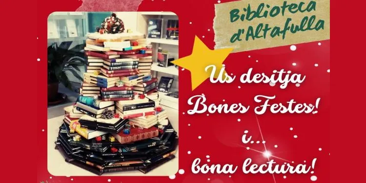 La Biblioteca d'Altafulla fa vacances per Nadal