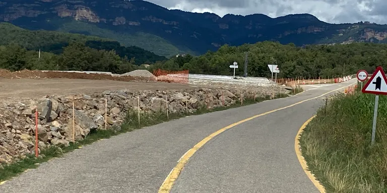 Les obres a la B-420 a Montmajor obliguen a desviar el trànsit per l'interior de la població durant quatre mesos