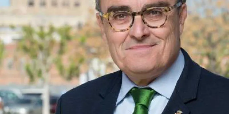 L'alcalde de Lleida, Àngel Ros, a la conferència d'avui de la Garba