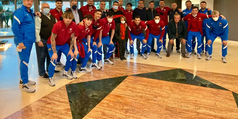 El Barça Futsal visita al Jaén