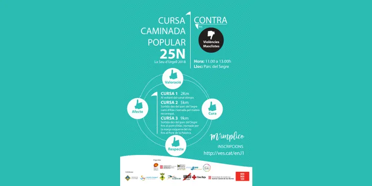 L’Alt Urgell se suma a la commemoració del Dia Internacional per a l’Eliminació de la Violència envers les Dones