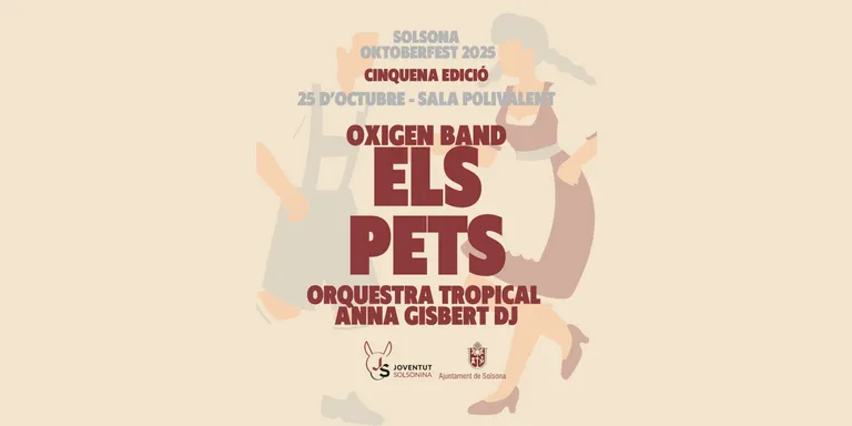 Prop de 700 persones ja tenen entrades pel concert d'Els Pets de l'Oktoferfest a Solsona