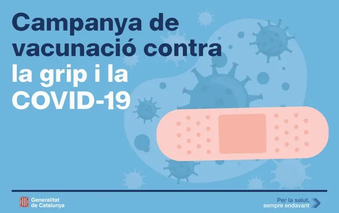 Inici de la campanya de vacunació contra la grip i la Covid-19