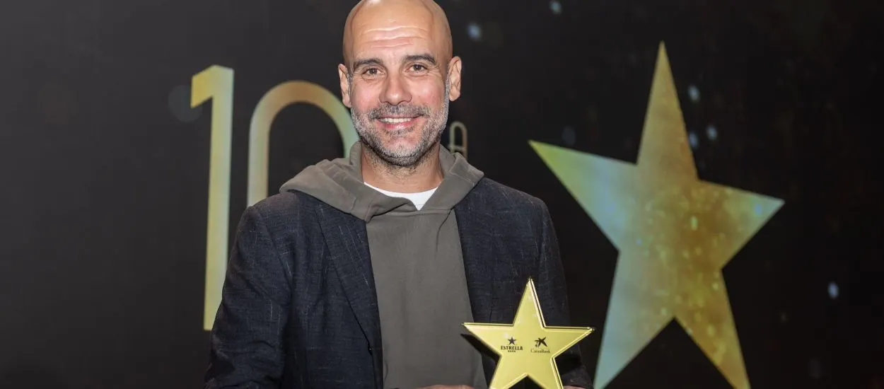 Pep Guardiola torna a brillar a la Gala de les Estrelles