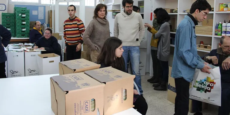 L'alcalde de la Seu agraeix la col·laboració del Taller Claror amb el Tió de la Freita