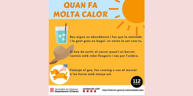 Caldes torna a posar la biblioteca municipal a disposició de les persones que necessitin combatre la calor per motius de salut
