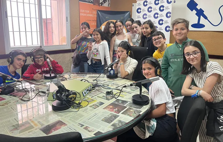 Los alumnos del IES Virgen de Consolación, protagonistas en COPE Utrera