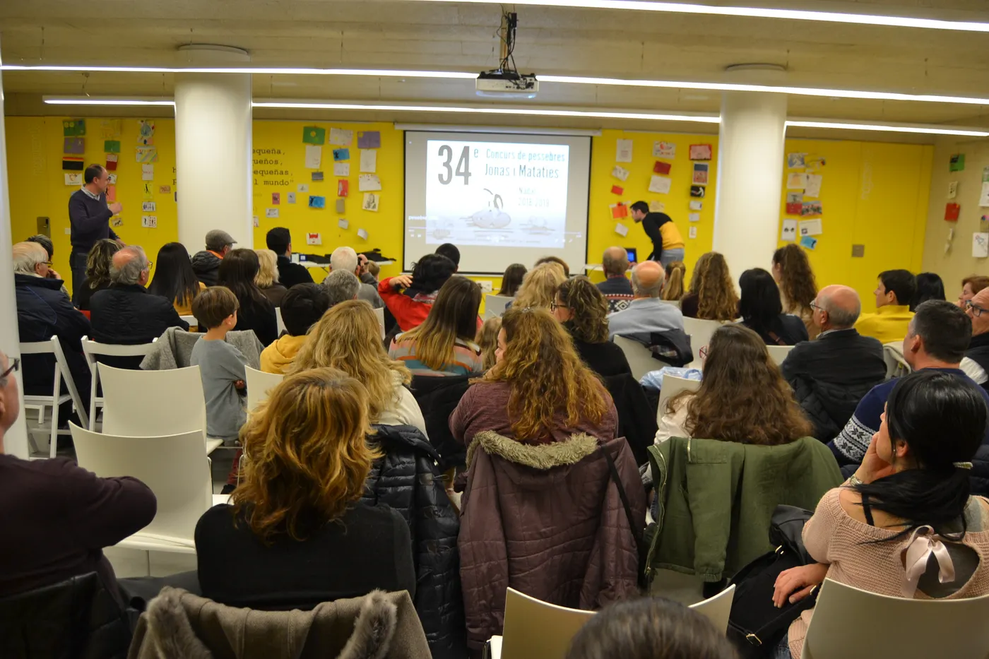 Entrega dels premis del 34è Concurs de Pessebres Jonàs i Mataties