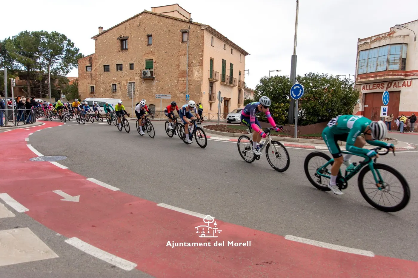 El nou carril bici del Morell que no convenç a ningú