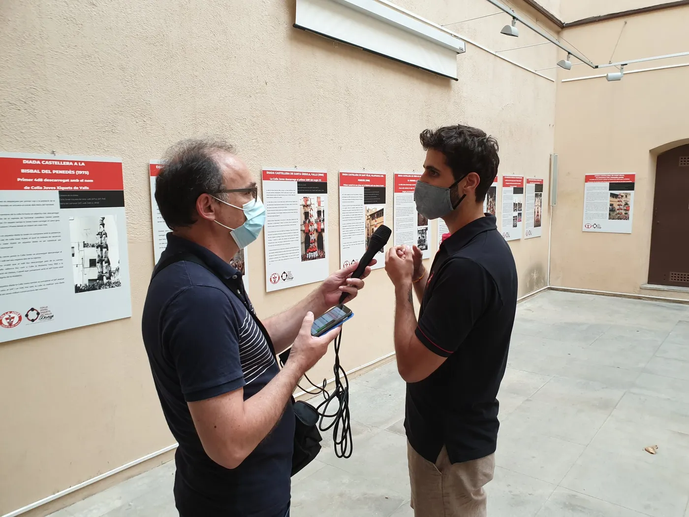 L’exposició dels 50 anys de represa de la Colla Joves