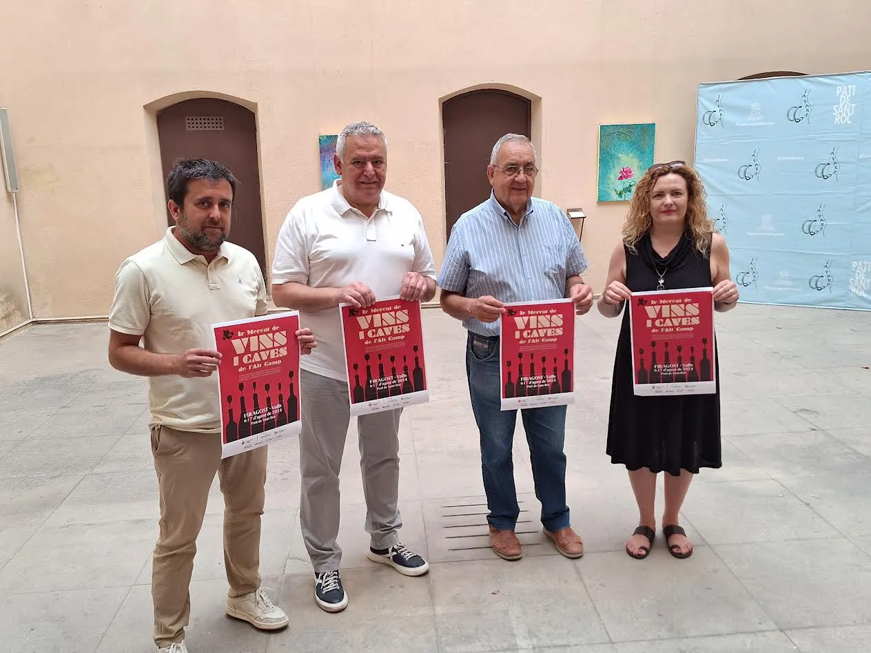 La Firagost presenta el primer Mercat de Vins i Caves de l’Alt Camp