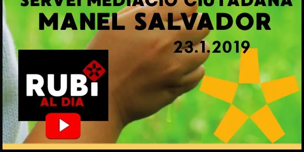 MANEL SALVADOR - Dia Europeu de la Mediació Ciutadana