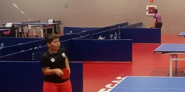 L’altafullenc Blai Nomdedéu es prepara per al Campionat d’Espanya de Tennis Taula