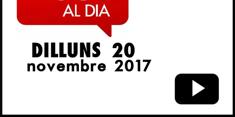 RUBÍ AL DIA dilluns 20 NOVEMBRE 2017