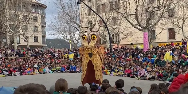 Solsona comença a acomiadar-se del Carnaval amb la festa dels més petits