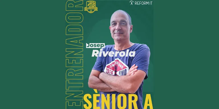 Josep Riverola, nou tècnic de la primera plantilla masculina de l'Arenys Bàsquet