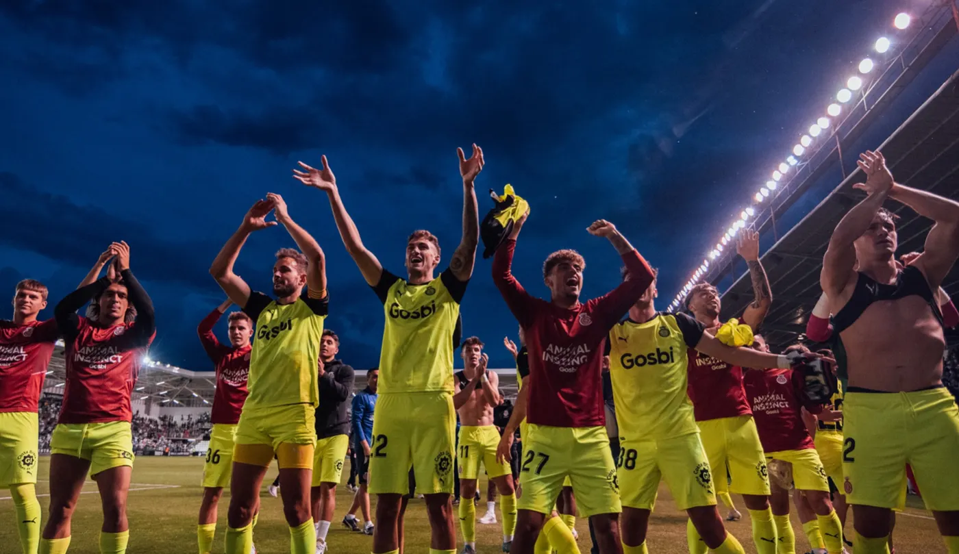 El Girona FC passa de cap al play-off
