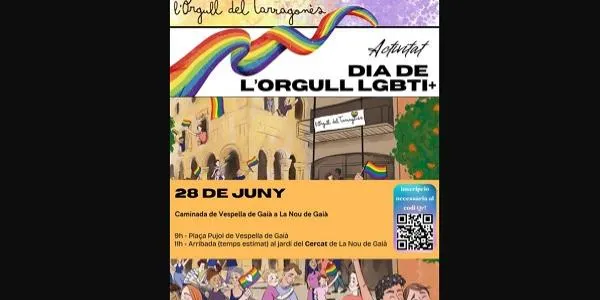 Altafulla se suma a la celebració del Dia de l’Orgull LGTBI amb una crida a participar en una caminada popular