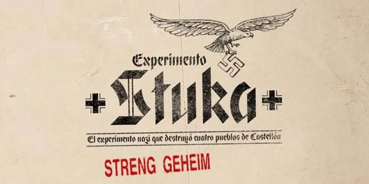 Projecció del documental Experiment Stuka, sobre els bombardejos nazis a terres Valencianes organizat per L'Associació Cultural El Teix d'Ibi