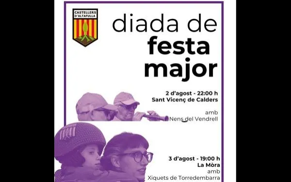 Els Castellers d’Altafulla afronten el cap de setmana amb una cita doble per reforçar construccions ja rodades