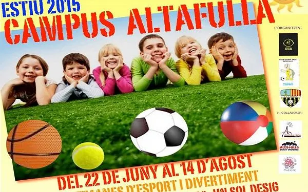 Darrera setmana de preparatius del Campus Multiesportiu d’Altafulla 2015