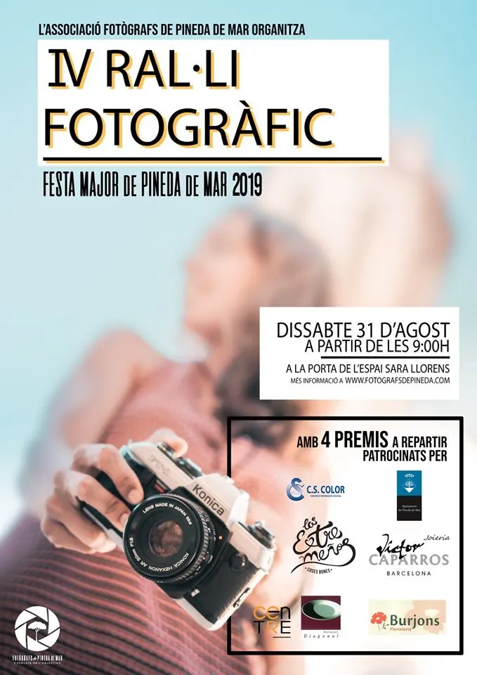 Ja podeu conèixer les bases del IV Ral·li Fotogràfic de Festa Major