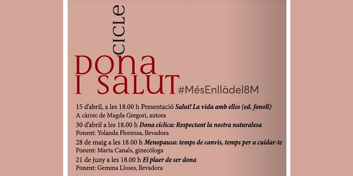 Cicle de conferències "Dona i salut"