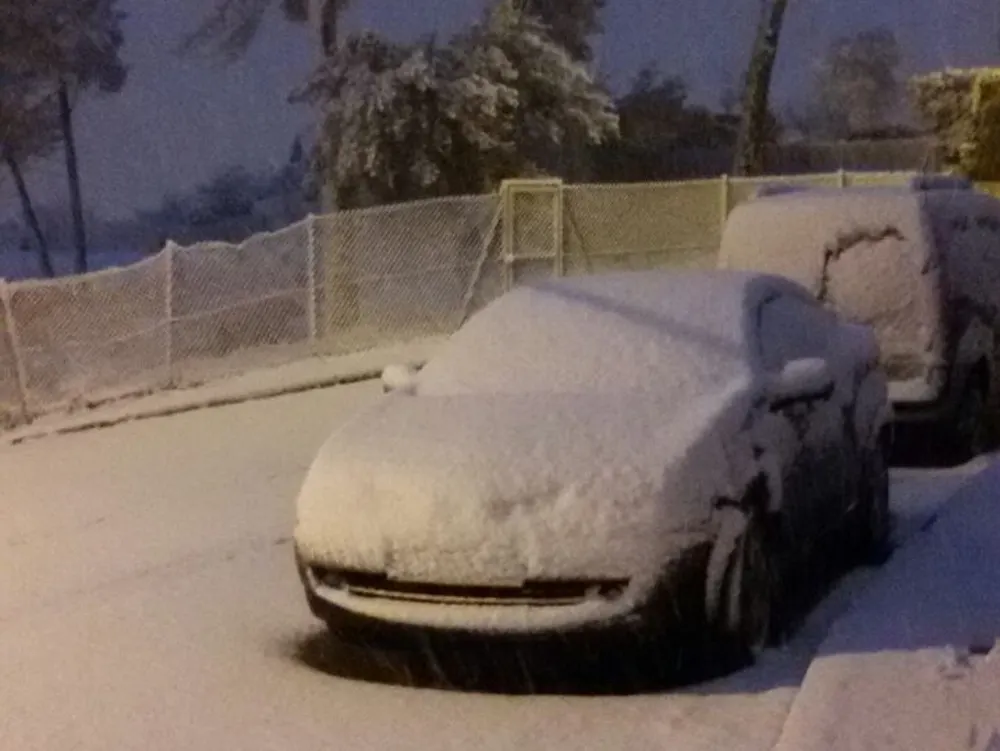 La neu a Castellnou