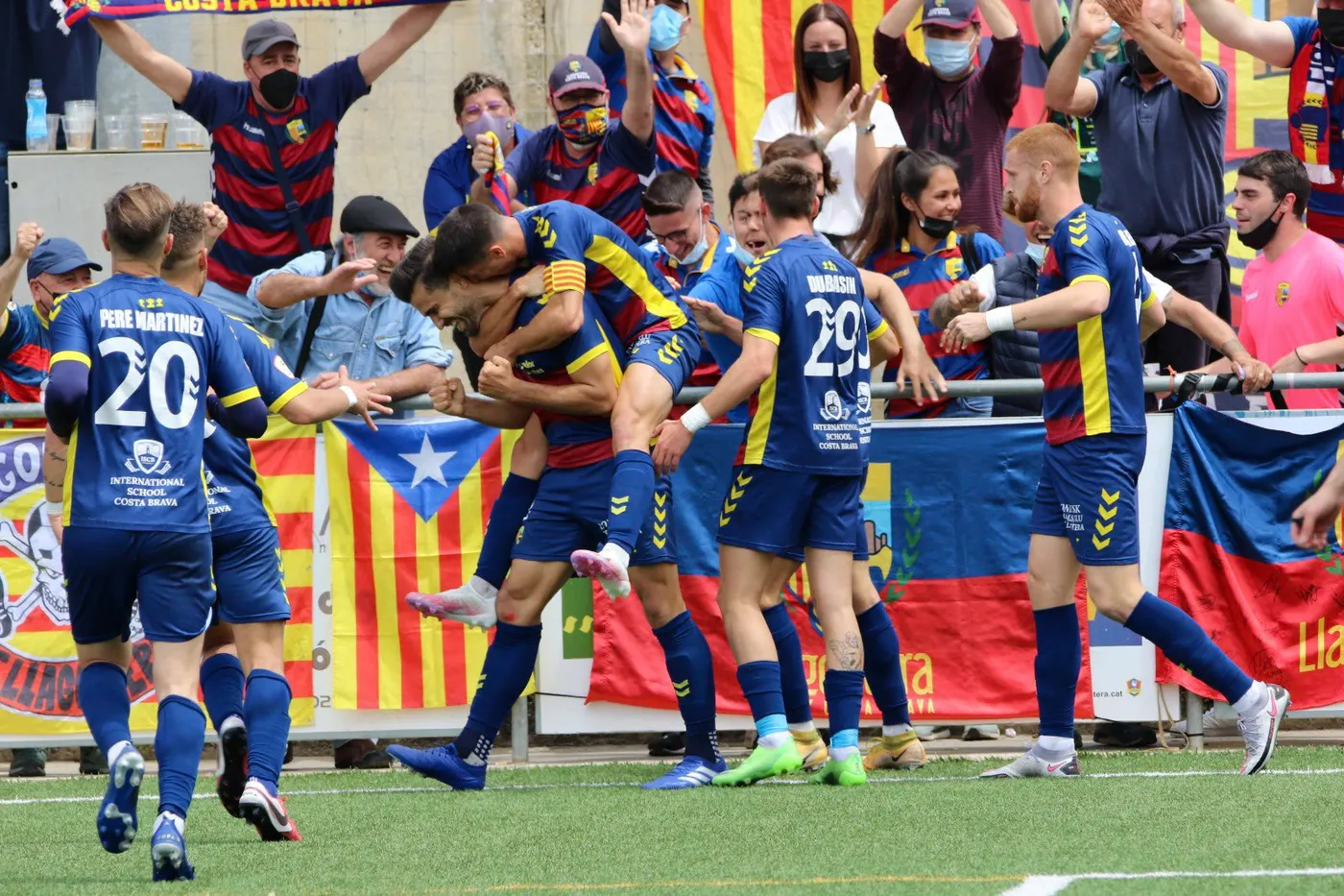 El Llagostera d’Oriol Alsina torna a tocar la cima
