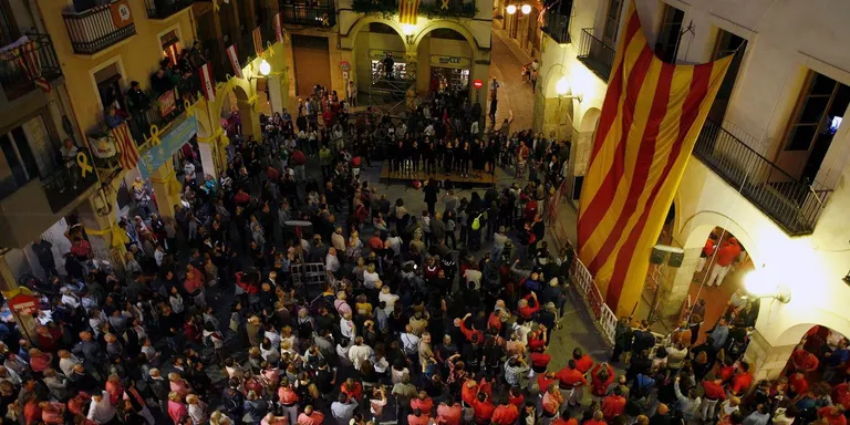 L’acte de la Diada Nacional es trasllada al passeig dels Caputxins