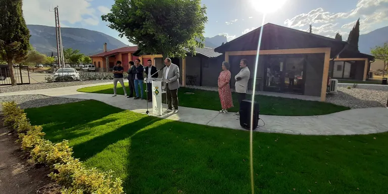 Inauguració del renovat Càmping d'Organyà