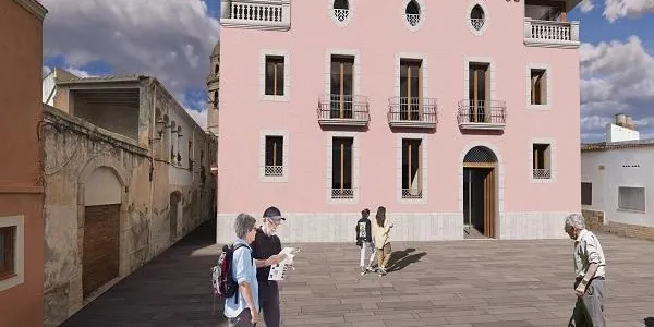Roda de Berà inicia les obres de rehabilitació de Cal Guivernau per convertir-lo en la nova biblioteca municipal
