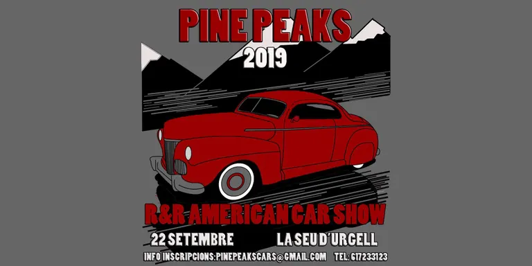 La Seu d'Urgell estrena la trobada 'Pine Peaks Rock&Roll' de cotxes americans