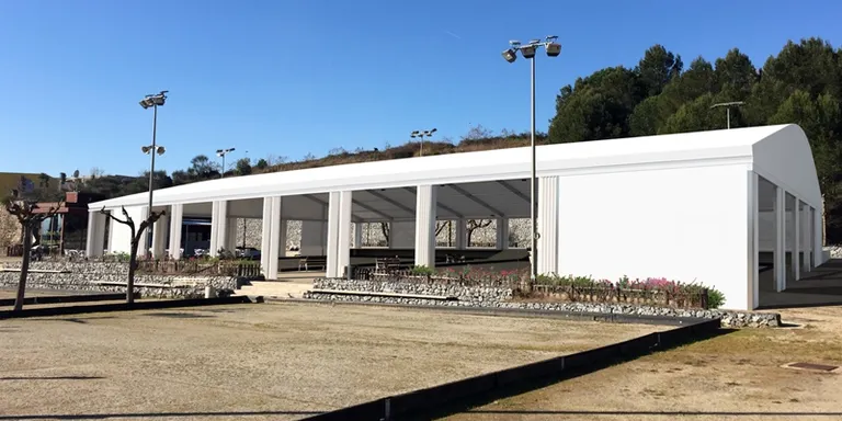 La Unió Petanca Las Torres Rubí culmina el somni de cobrir les pistes