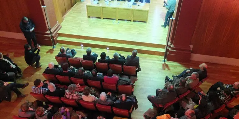 La presentació del llibre 'Aiguat!' omple la Capella de les Monges de la Seu