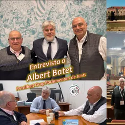 Entrevista a Albert Batet, president del Grup Parlamentari de Junts al Parlament de Catalunya. - episode art
