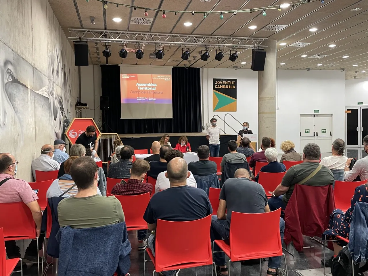 Tret de sortida a Cambrils a la tercera assemblea nacional dels Comuns al Camp de Tarragona