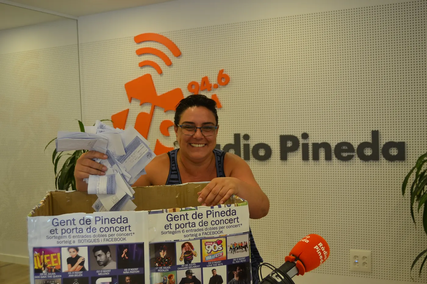 Gent de Pineda ha sortejat les entrades pel concert de Diego el Cigala