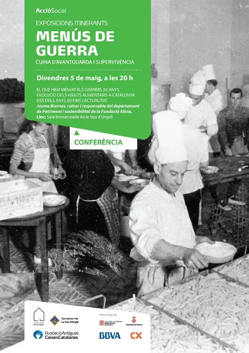 Jaume Biarnés ofereix a la Seu una conferència sobre l'evolució dels hàbits alimentaris a Catalunya