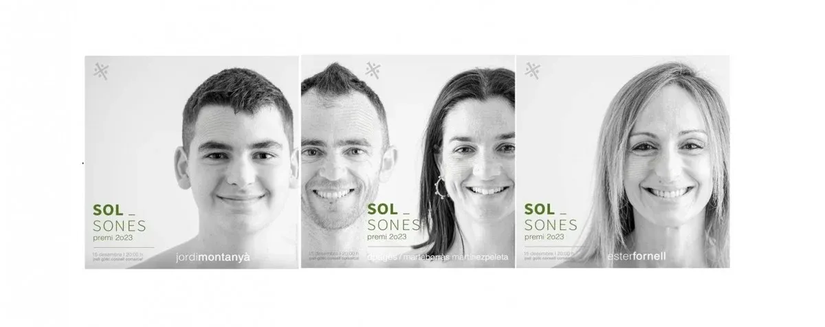 <strong>DPagès, Ester Fornell i Jordi Montanyà, nominats al Premi Solsonès 2023</strong>