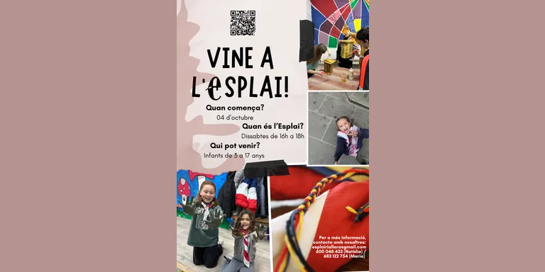 Obertes les inscripcions de l'Esplai Riallera per al nou curs