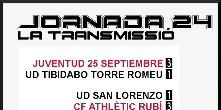 A PEU DE CAMP - JORNADA 24 dg matí