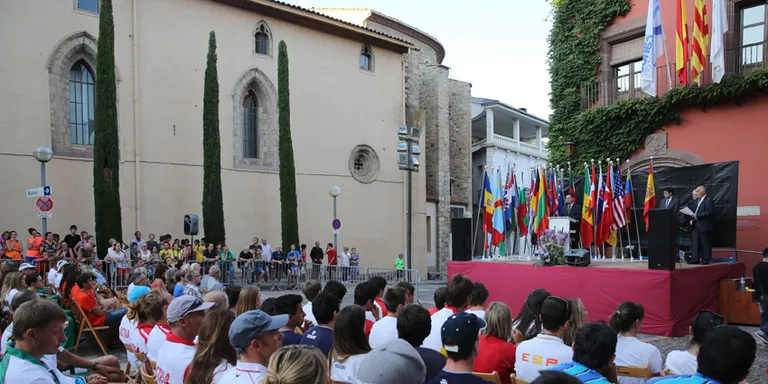 Els 50 anys de piragüisme a la Seu centren la inauguració de la Copa del Món de Canoeslalom