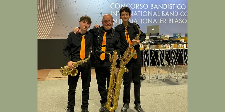 Luca Rusconi, Nil Arcas i Dídac Arcas guanyen el segon premi del Concurs de bandes Ficorno d’Oro a Itàlia