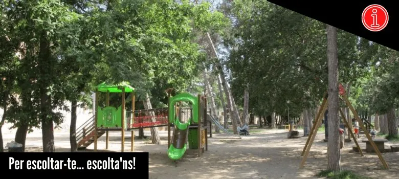 Recomanacions per a l’ús de parcs infantils