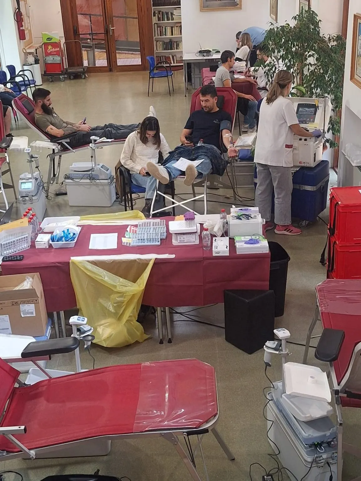 Begur registra 28 donacions en una nova jornada de donació de sang, plasma i medul·la òssia